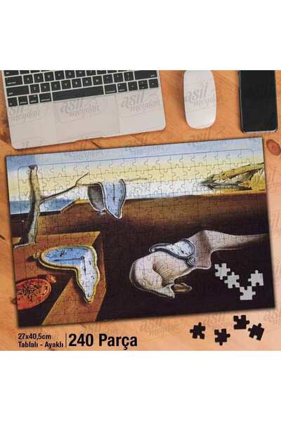 Genel Markalar Asil Hobi Salvador Dali - Eriyen Saatler Yapboz - Ayak Destekl...