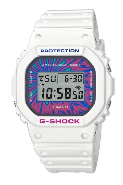 Casio Γυναικείο Ρολόι G-Shock DW-5600DN-7, Κουάρτζ, 42,8 χιλιοστά, 20ATM