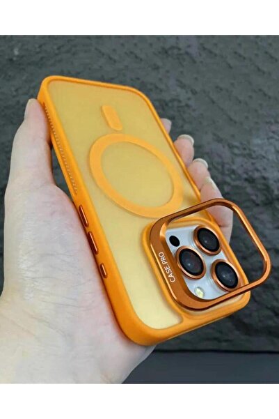 KILIF HOUSE Iphone 13 Uyumlu Standlı Case Pro Lensli Magsafe Destekli Kılıf