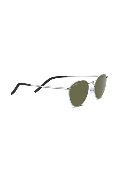 Serengeti Hamel 8927 50 Round Silver Unisex Mineral Polarized Sunglasses