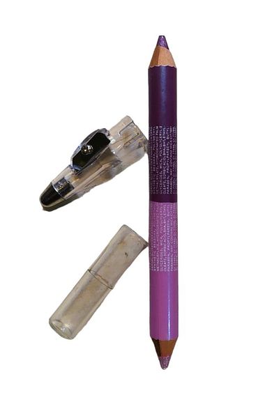 MONİCATİME JUMBO 2 COLOR SILVERY PINK+PURPLE EYE PENCIL (WITH PENCIL)