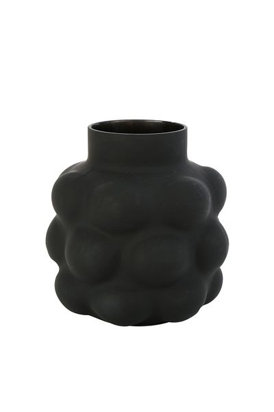 Vitale 4 20*20*20.5 cm Short Bubble Glass Vase