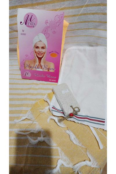 Sude Natural Cotton Peshtemal Towel - 100%