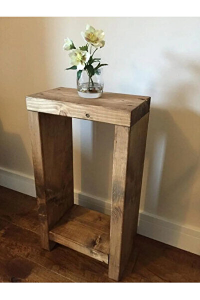 Genel Markalar Mobilya - Ev & Mutfak El Yapımı Ahşap Dekoratif Sehpa