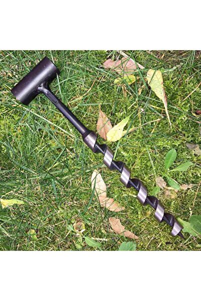 Kamp Ayısı ® Nordic™ Delme Çapı 18 Mm - Bushcraft Isveç El Burgusu Boyunduruk Isveç Ocağı Outdoor Kamp Ekipmanı