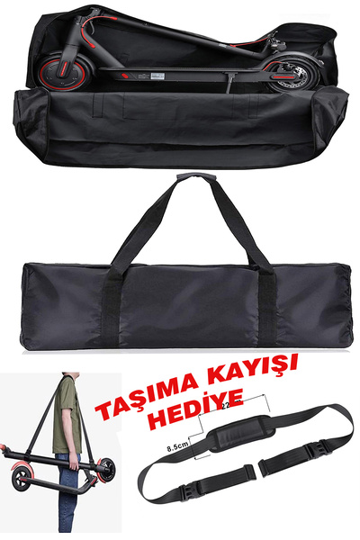 KAŞIKBEY Elektrikli Scooter Taşıma Çantası Su geçirmez Scooter koruma kılıfı ...
