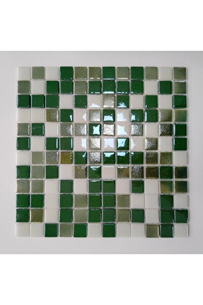 MozaiKristaL Mutfak, Banyo, Havuz Ve Tüm Yüzeyler Için 25x25x5mm Cam Mozaik (...