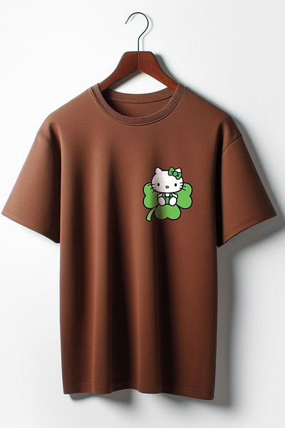 Vordevia Μπλουζάκι με στάμπα Lucky Oversize