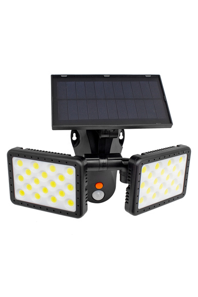 Temiz Pazar SENSÖRLÜ 36 COB LEDLİ SOLAR AYDINLATMALI DUVAR LAMBASI