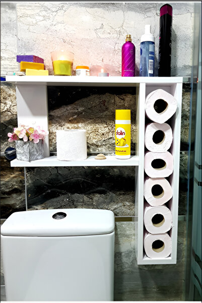 GKE HOME Klozet Üstü Düzenleyici Raf (sağ)