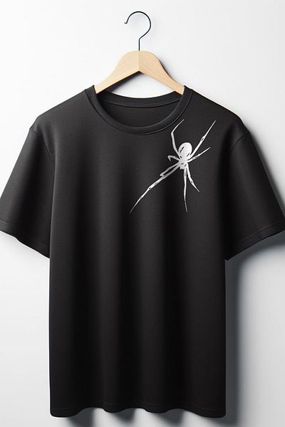Vordevia Μπλουζάκι με στάμπα Spider Oversize