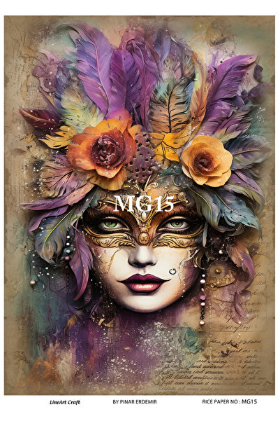 LİNEART ورق ديكوباج نحاسي موديل MG15