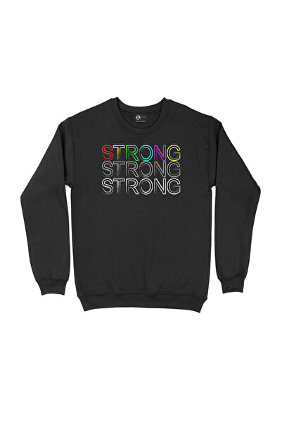 Cix Strong Strong Black Sweatshirt