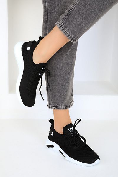 SOHO Schwarzer Unisex-Sneaker 16884