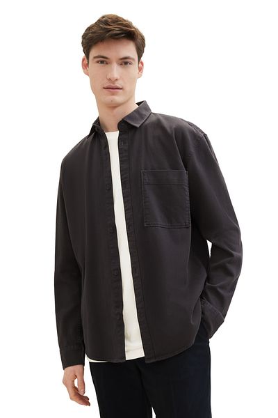 Tom Tailor Denim розслаблена сорочка для фарбування одягу