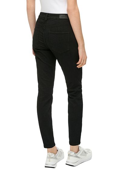 QS by s.Oliver Knöchellange Skinny-Jeans aus Denim