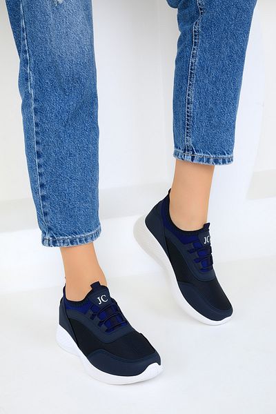 SOHO Marineblaue Damen Sneakers 15226