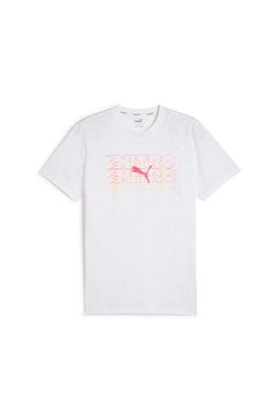 Puma MEN'S GRAPHIC NITRO TEE PUMA White