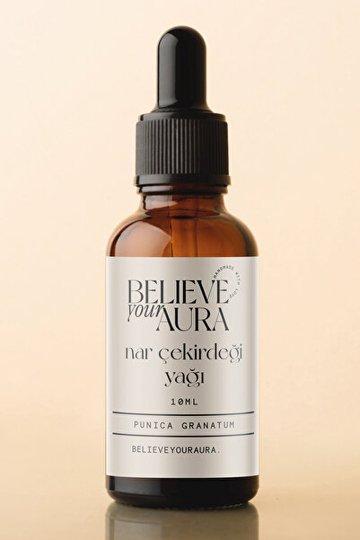 Believe Your Aura زيت بذور الرمان - زيت نقي وطبيعي 100% للعناية بالبشرة والشع...