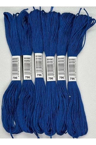 ALMİŞ 6 bucăți de o singură culoare etamină brățară cruce broderie braziliană 5-801