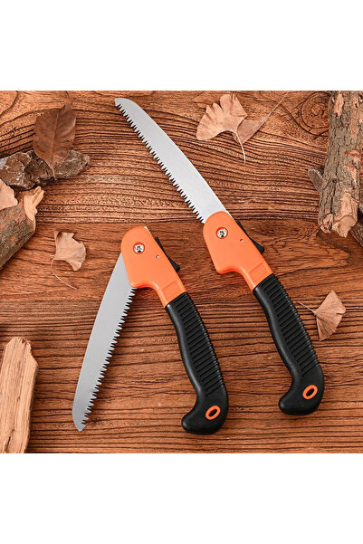 MOONSHOP El Testeresi Dış Mekan Katlanır Testere Budama Testeresi, Katlanır E...