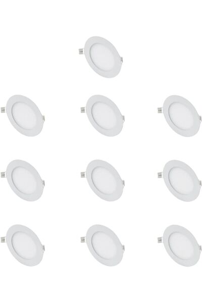ga gözde aydınlatma 6 W LED SPOT BEYAZ CATA 10 LU PAKET 6500K CT-5145