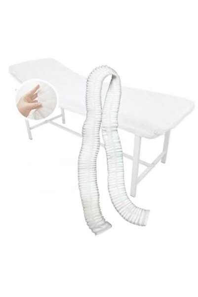 FTRMALZEMECİM 240x80 lastikli tek kullanımlık sedye örtüsü 10 lu