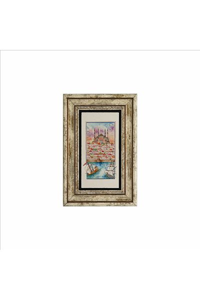 Sadrazam Pictură în piatră naturală imprimată în miniatură Hagia Sofia 20x30 Drt-5