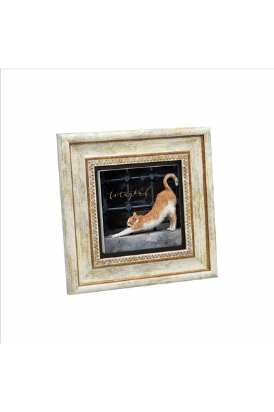 Sadrazam Pictură cu piatră naturală imprimată pisica Istanbul 20x20 Krt-63