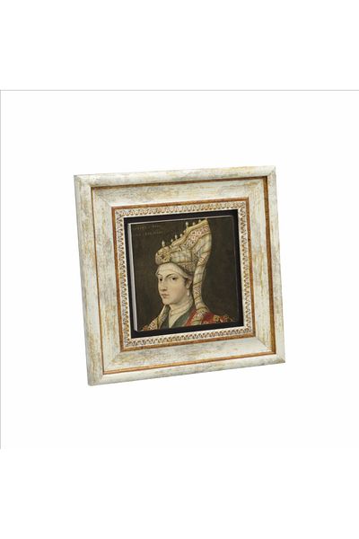 Sadrazam Pictură cu piatră naturală imprimată Hürrem Sultan 20x20 KRT-95