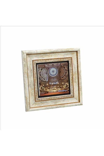Sadrazam Sultanahmet Mosque Interior Printed Natural Stone Painting 20X20 Krt-16