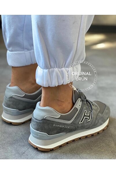 Hammer Jack Gri - 102 19250 Peru Unisex Günlük Spor Ayakkabı