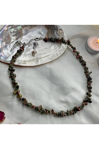 Elifsu Jewelry Unakit Taşı Kırıktaş Kolye
