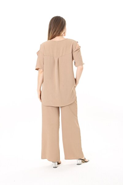 xlargebutik MINK AYROBIN FABRIC LYCRA COMFORTABLE SET