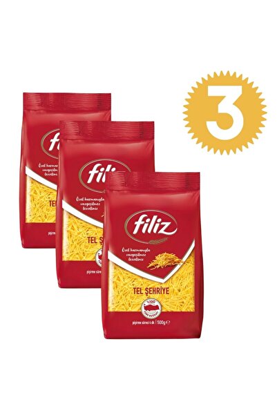 FİLİZ Filiz Tel Şehriye 500gr x3 adet