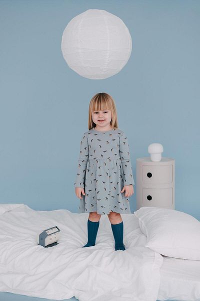 BABYBEK Rochie de pijama pinguin pentru fete