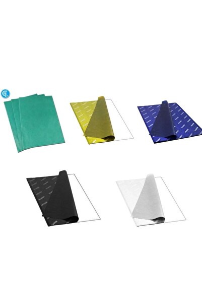 Picador KOPYA İÇİN KARBON KAĞIDI YEŞİL 200C A4 5 RENK SET SİYAH BEYAZ SARI YE...