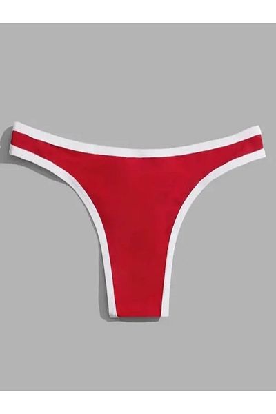ÇAĞLAR BUTİK Men's Red Brazillan Slip Underwear