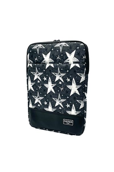 Differ Studio 15-15.6'' Inch Compatible Star Pattern Gray Unisex Waterproof Laptop/macbook/notebook Case/bag