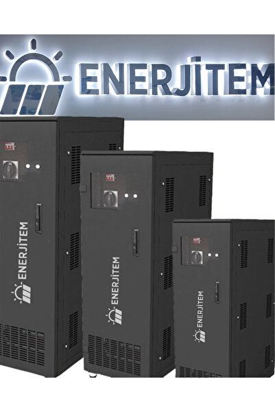 ENERJİTEM Voltaj Regülatörü Statik 30 Kva Trifaze Özel Üretim,Çok Sessiz, 30 Kva
