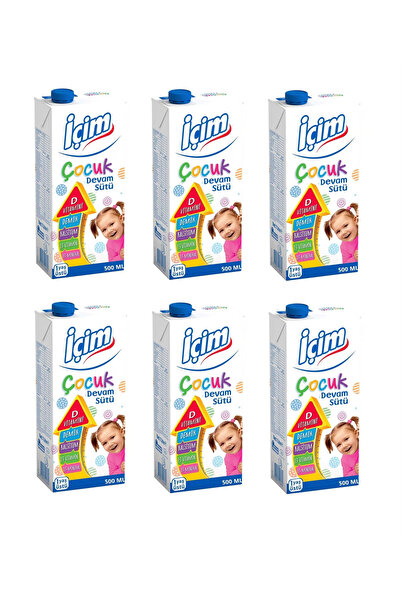 İçim Çocuk Devam Sütü 500 Ml X 6 Adet