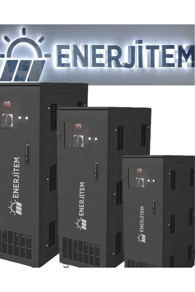 ENERJİTEM Voltaj Regülatörü Statik 60 Kva Trifaze Özel Üretim,Çok Sessiz, 60 Kva