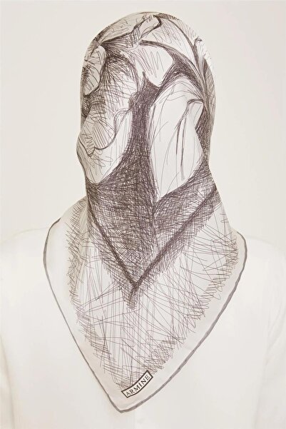 Armine Шовковий шарф з твілу 2024 Літній сезон 9121d02-32