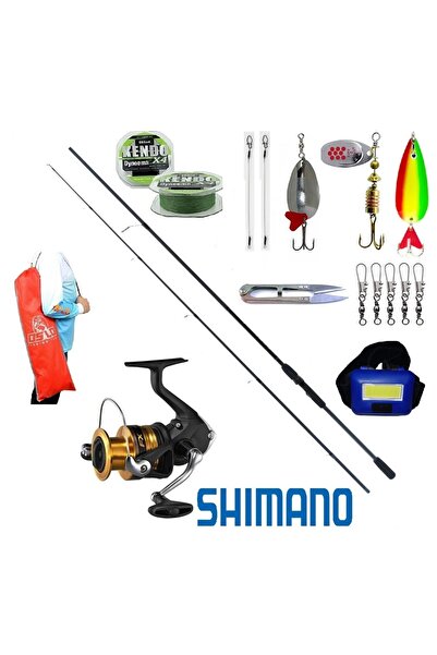Shimano Fx C3000 Remixon Double Black 270cm 20-40gr Turna Spin Olta Takımı Seti