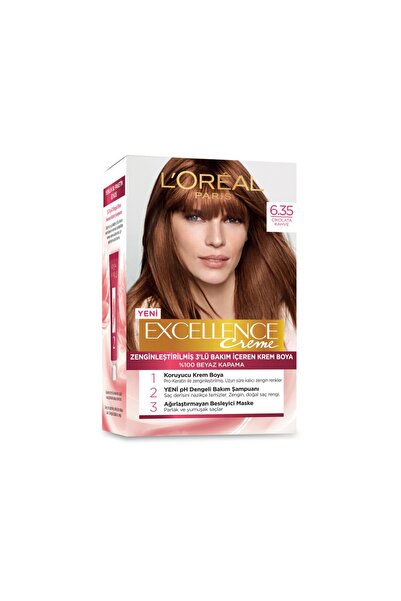 L'Oreal Paris L'oréal Paris Excellence Creme Saç Boyası - 6.35 Çikolata Kahve