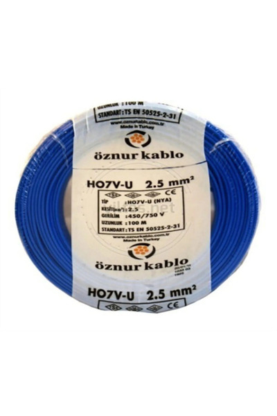 Genel Markalar 2,5 nya kablo mavi