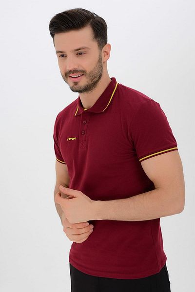 TRYON Tricou bărbați cu gât polo bumbac Beta Beta-1