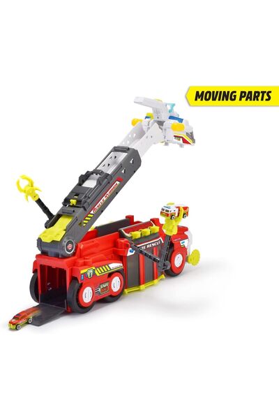 Genel Markalar Dickie, 203799000, Rescue Hybrids-büyük Itfaiye-yangın Tanker Aracı Oyuncağı, 53 Cm, Fonksiyonel, 2