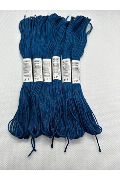 ALMİŞ 6 τεμάχια μονόχρωμο βραχιόλι με σταυροβελονιά βελονάκι βραζιλιάνικο κέντημα Ipi-311