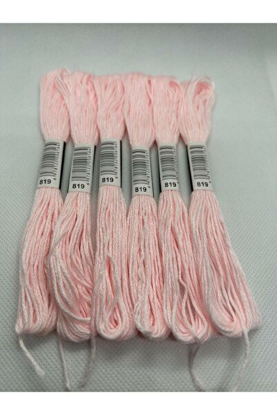 ALMİŞ 6 τμχ Μονόχρωμο Βραχιόλι Ατεμίνης Σταυροβελονιάς Βραζιλίας Κέντημα Σπάτσο 5-801